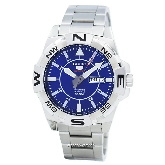 Seiko 5 Sports Automatic 24 Jewels SRPA61 SRPA61K1 SRPA61K Men's Watch