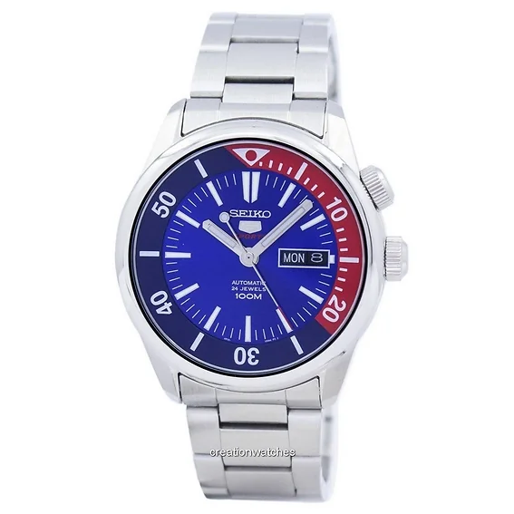 Seiko 5 Sports Automatic 24 Jewels SRPB25 SRPB25K1 SRPB25K Men's Watch