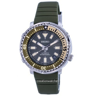 Seiko Prospex Street Series Tuna Safari Edition Green Dial Diver's Automatic SRPF83K1 SRPF83K 200M Men's Watch