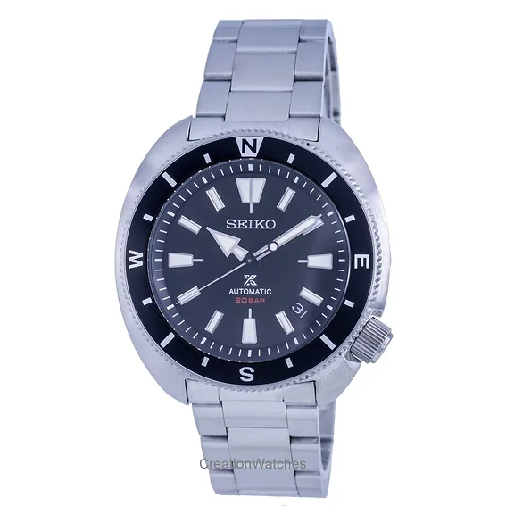 Seiko Prospex Tortoise Diver's Stainless Steel Automatic SRPH17 SRPH17K1 SRPH17K 200M Men's Watch