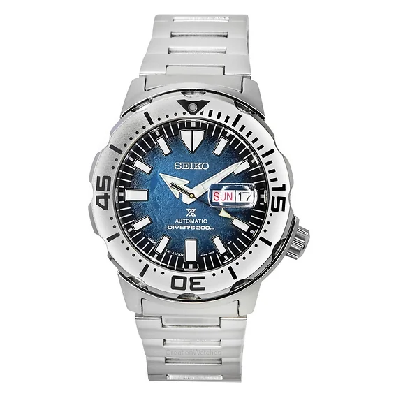 Seiko Prospex Save The Ocean Special Edition Blue Dial 24 Jewels Automatic Diver's SRPH75J1 200M Men's Watch