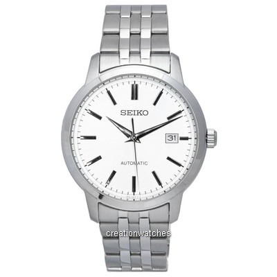 Seiko Discover More Stainless Steel Silver Dial Automatic SRPH85 SRPH85K1 SRPH85K 100M นาฬิกาข้อมือผู้ชาย