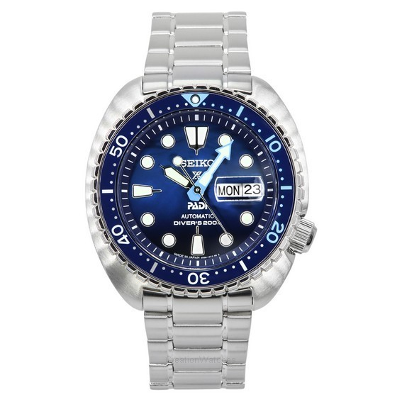Seiko Prospex Padi Special Edition automatische duiker met blauwe wijzerplaat SRPK01J1 200M herenhorloge