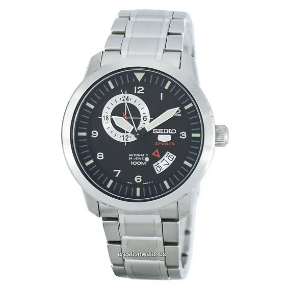 Seiko 5 Sports Automatic 24 Jewels SSA205 SSA205K1 SSA205K Men's Watch
