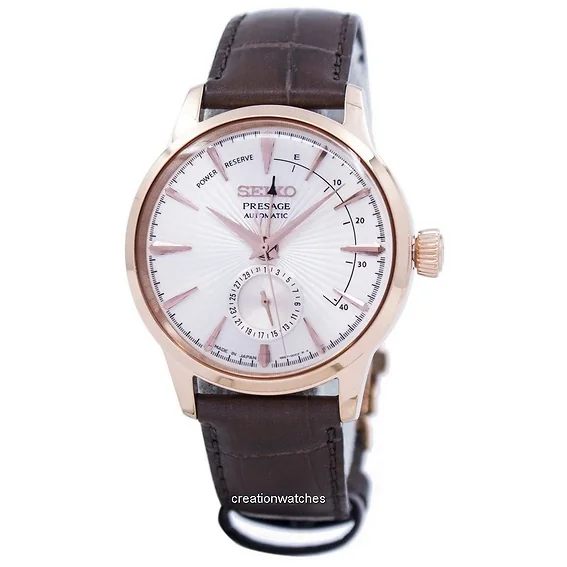 Seiko Presage Automatic Power Reserve Japan Made SSA346 SSA346J1 SSA346J Men's Watch