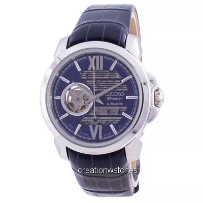 Relógio masculino de 100 milhões de fabricação japonesa Seiko Premier SSA399J SSA399J1 SSA399