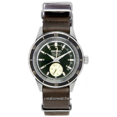 Reloj Seiko Presage Style60s con esfera verde automático SSA451 SSA451J1 SSA451J para hombre
