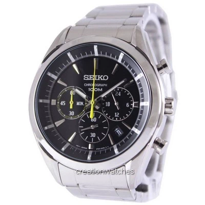 Đồng hồ đeo tay nam Seiko Chronograph Quartz 100M SSB087 SSB087P1 SSB087P vi