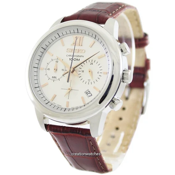 Seiko Chronograph 100M SSB143 SSB143P1 SSB143P Men's Watch