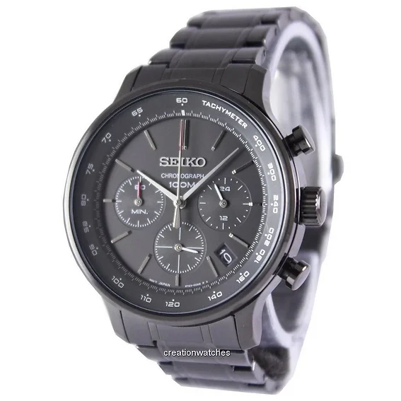 Seiko Chronograph Quartz Tachymeter SSB167P1 SSB167P Men's Watch