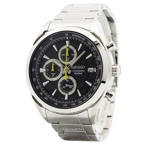 Seiko Quartz Chronograph SSB175 SSB175P1 SSB175P Men's Watch