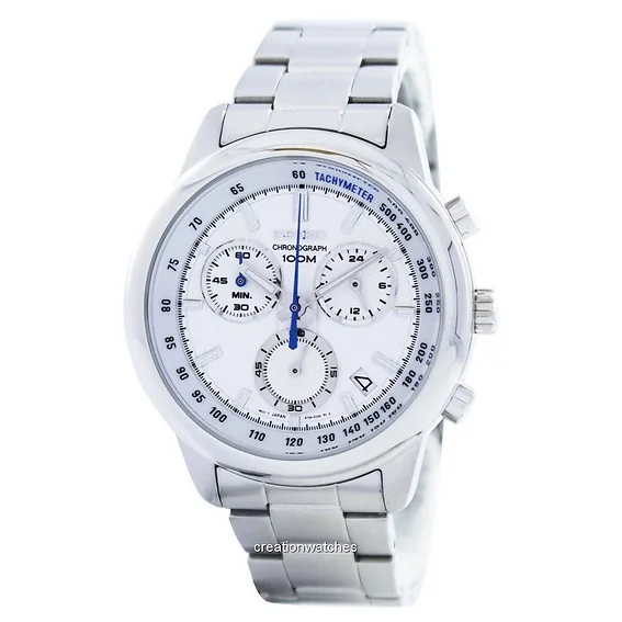 Seiko Sports Chronograph Quartz Tachymeter SSB203 SSB203P1 SSB203P Men's Watch