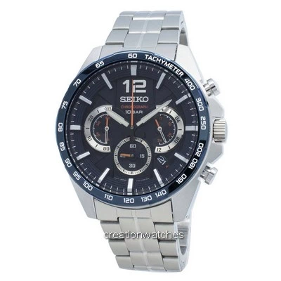 Đồng hồ nam Seiko Chronograph SSB345 SSB345P1 SSB345P Tachymeter Quartz vi