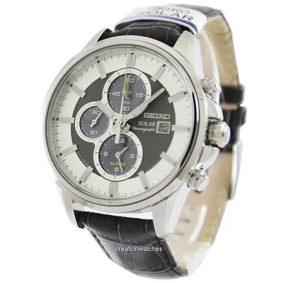 Seiko Solar Chronograph SSC259 SSC259P1 SSC259P Men's Watch