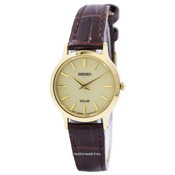 Seiko Solar SUP302 SUP302P1 SUP302P Women's Watch