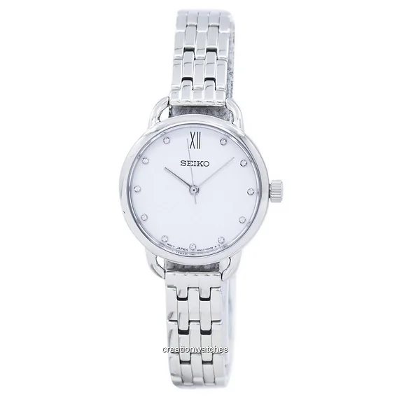 Seiko Analog Quartz Diamond Accent SUR697 SUR697P1 SUR697P Women's Watch