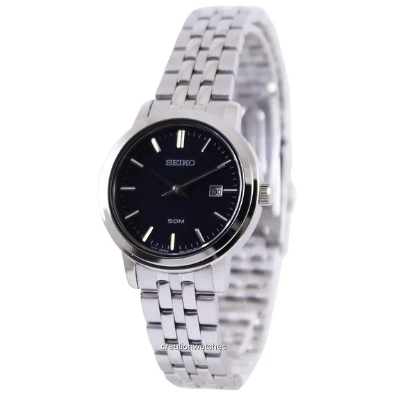 Seiko Quartz Navy Blue Dial SUR829P1 SUR829P Women's Watch