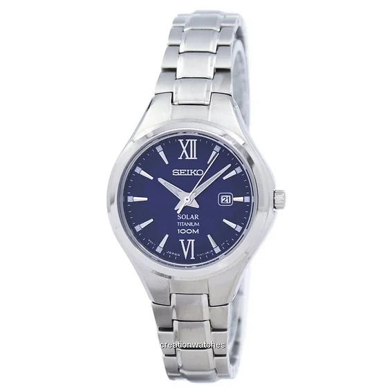 Seiko Titanium Solar SUT273 SUT273P1 SUT273P Women's Watch