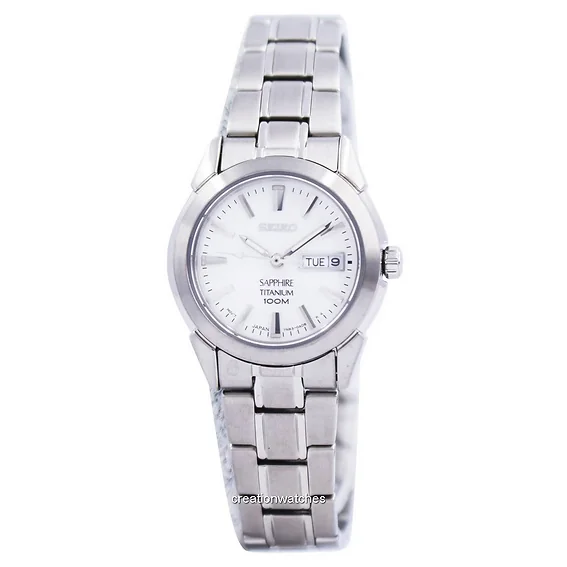 Seiko Sapphire Titanium Quartz SXA111 SXA111P1 SXA111P Women's Watch