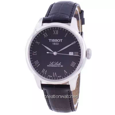Tissot Le Locle Powermatic 80 T006.407.16.053.00 T0064071605300 นาฬิกาข้อมือผู้ชายอัตโนมัติ
