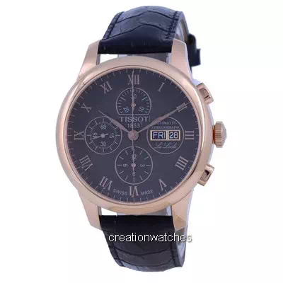 Relógio masculino Tissot T-Classic Le Locle Valjoux T006.414.36.443.00 T0064143644300 automático