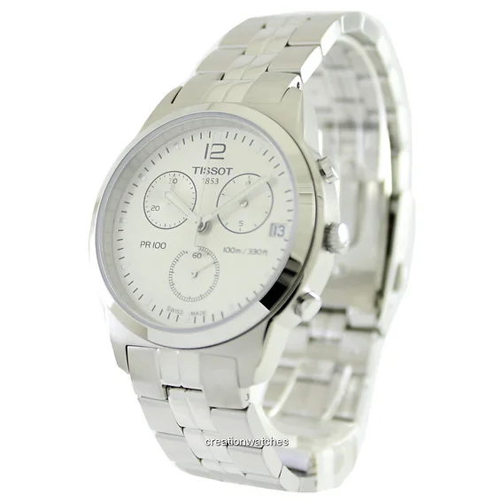 Tissot T-Classic PR 100 Chronograph Quartz T049.417.11.037.00 T0494171103700 Men's Watch