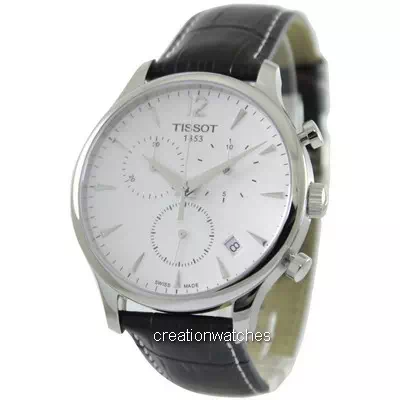 Cronógrafo Tissot Tradition T063.617.16.037.00 T0636171603700 Relógio Masculino