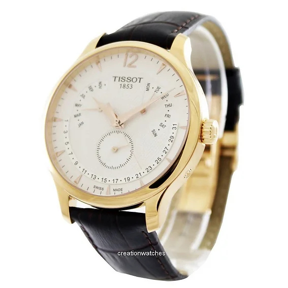 Tissot T-Classic traditie Perpetual Calendar T063.637.36.037.00