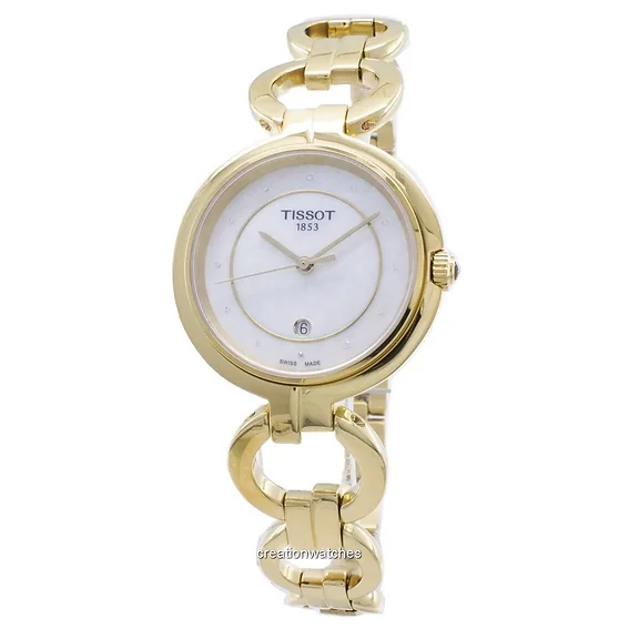 Tissot T-Lady Flamingo T094.210.33.116.00 T0942103311600 Diamond Accents Women's Watch