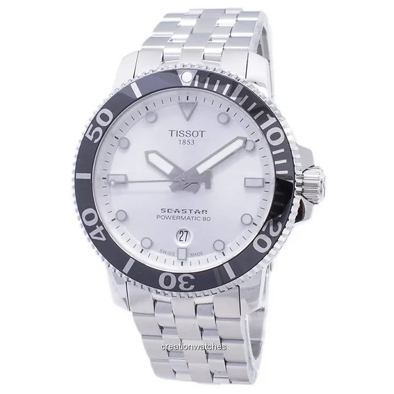 Tissot T-Sport Seastar T120.407.11.031.00 T1204071103100 Powermatic 80 300M Men's Watch