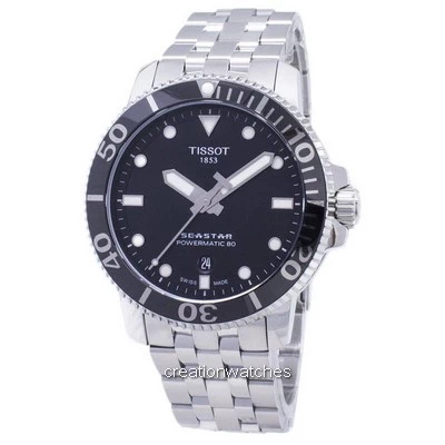 Tissot T-Sport Seastar T120.407.11.051.00 T1204071105100 Powermatic 80 300M Men's Watch