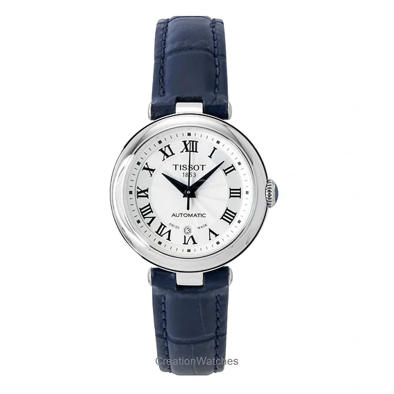 Tissot Bellissima Leather Strap White Dial Automatic T126.207.16.013.00 Women's Watch