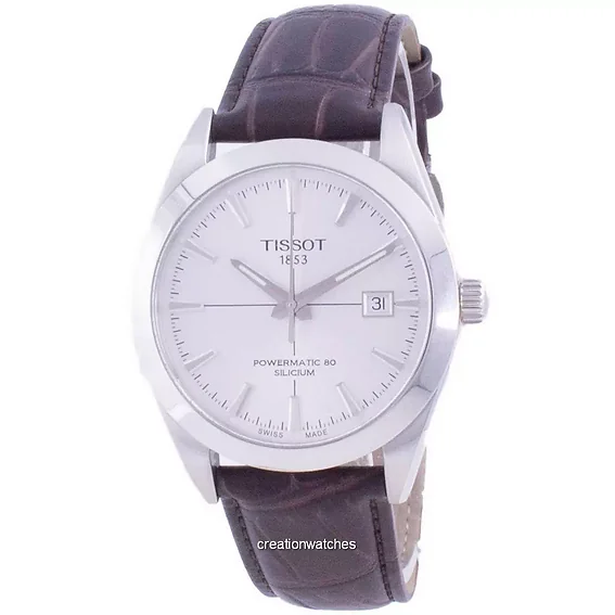 Tissot Gentleman Powermatic 80 Silicium Automatic T127.407.16.031.01 T1274071603101 100M Men's Watch