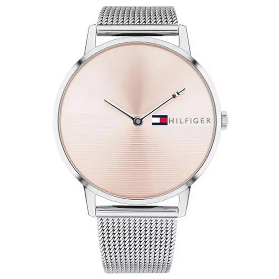 Tommy Hilfiger Alex Pink Dial Stainless Steel Quartz 1781970 Women's Watch