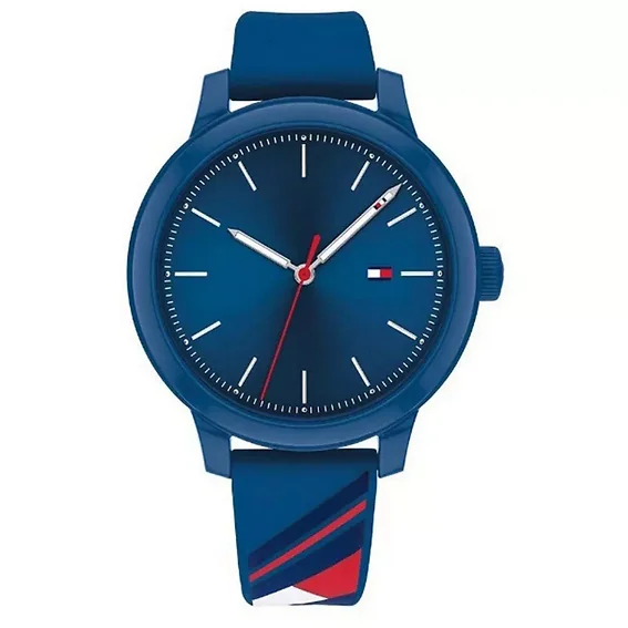 Tommy Hilfiger Ashley Blue Dial Silicon Strap Quartz 1782232 Women's Watch