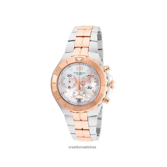 TechnoMarine Pearl Sea Collection Chronograph TM-715002 Women's Watch