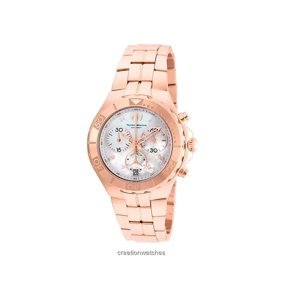 TechnoMarine Pearl Sea Collection Chronograph TM-715005 Women's Watch