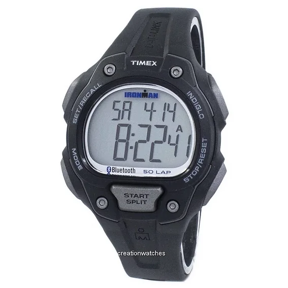 Timex Sports Ironman Datalink Bluetooth Indiglo Digital TW5K86500 Men's Watch