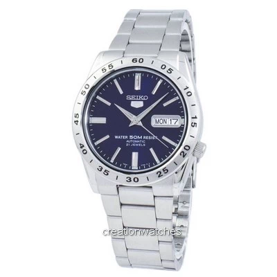 Relógio masculino Seiko 5 com mostrador azul recondicionado SNKD99 SNKD99K1 SNKD99K automático