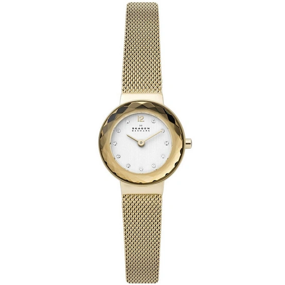 翻新 Skagen Leonora SKW2800 鑽石口音石英女士手錶