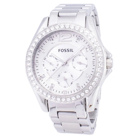 Refurbished Fossil Riley Multifunction Crystal Dial ES3202 Women's Watch