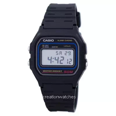 Reloj Casio Alarm Chrono Digital W-59-1VQ W59-1VQ para hombre