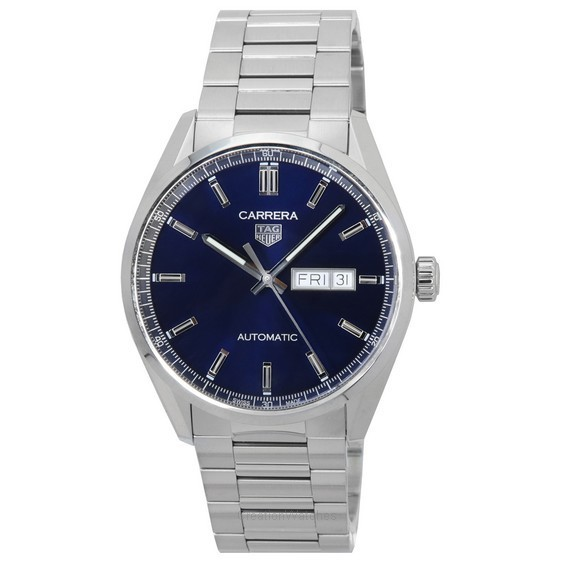 TAG Heuer Carrera Stainless Steel Blue Dial Automatic WBN2012.BA0640 100M Men's Watch