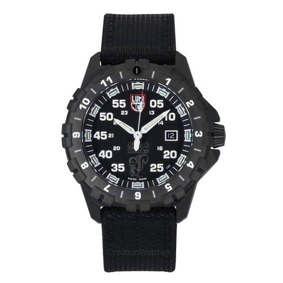 Luminox F117 Nighthawk Skunk Works Heritage Pilot Kevlar Strap Black Dial Quartz XA.6442.H.SET 200M Men's Watch
