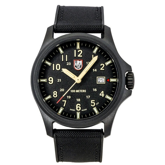 Luminox Atacama Field Rubber Strap Black Dial Quartz XL.1970.2 100M Men's Watch