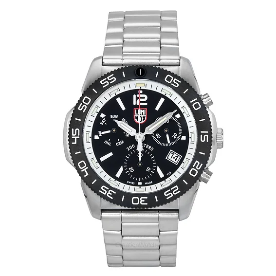LUMINOX ルミノックス ダイバーズ 200m クォーツ 黒文字盤 ※現状品