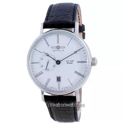 Zeppelin LZ120 Rome White Dial Automatic 7104-1 71041 Men's Watch