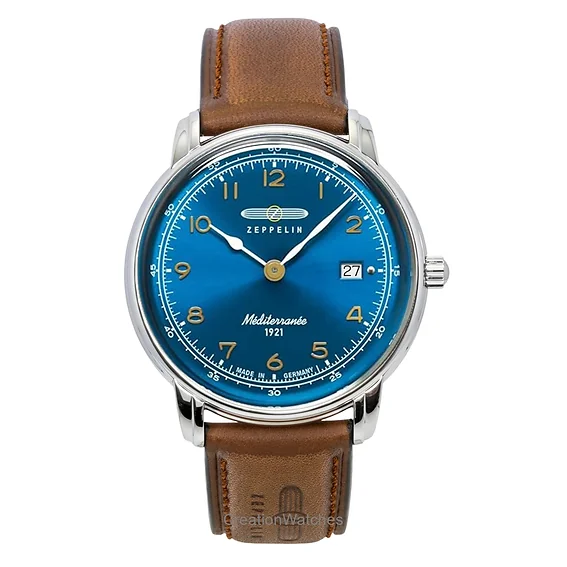 Zeppelin Series LZ127 Graf 7666-5 76665 Automatic Germany Made