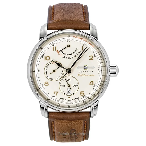 Zeppelin Series LZ127 Graf Automatic Germany Made 8656-3 86563