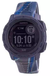 Garmin Instinct Solar Surf Edition สายรัดซิลิโคน GPS สำหรับออกกำลังกาย 010-02293-07 นาฬิกามัลติสปอร์ต